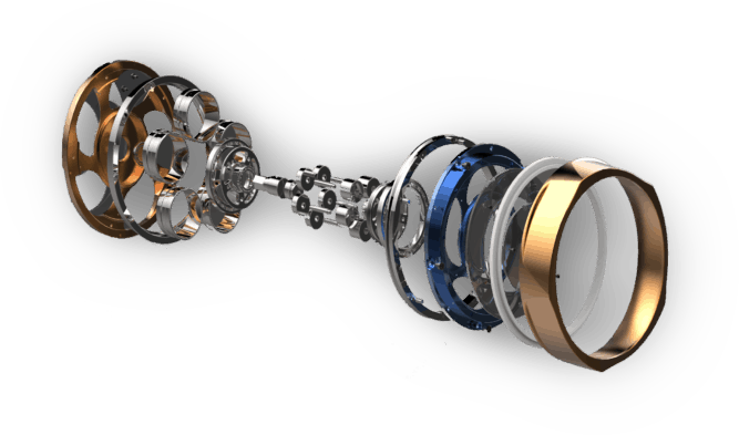 Archimedes Drive exploded diagram